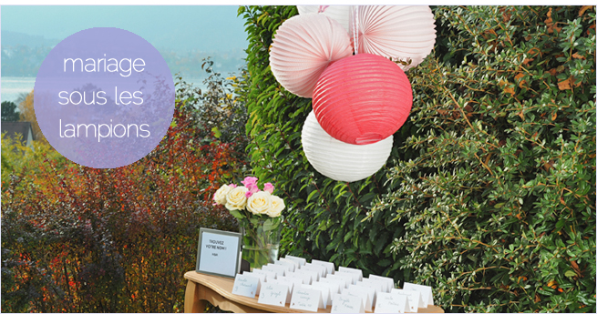 Votre décoration de mariage !