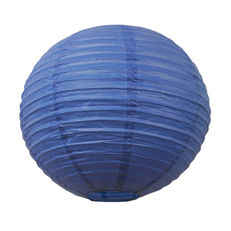 Lanterne chinoise - 35cm - Bleuet cendré