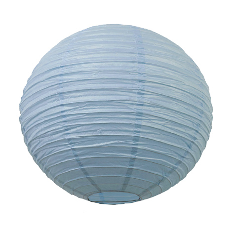 Lanterne chinoise - 35cm - Gris nuage