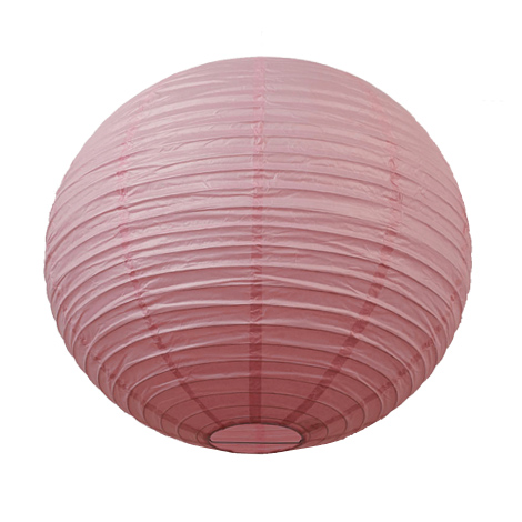 Lanterne chinoise - 35cm - Macaron à la rose