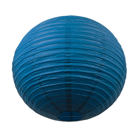 Lanterne chinoise - 50cm - Bleu santorini