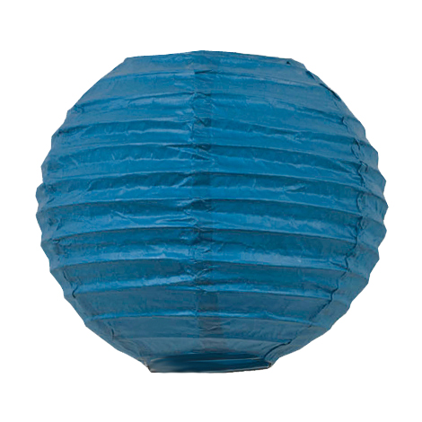 Paper lantern - baby - Santorini blue