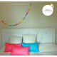 Happy Flags Garland - 1,5 m - Rainbow dream