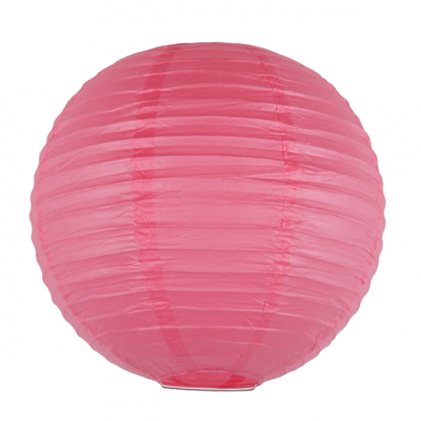 Lanterne chinoise 35cm dans une composition de lampions