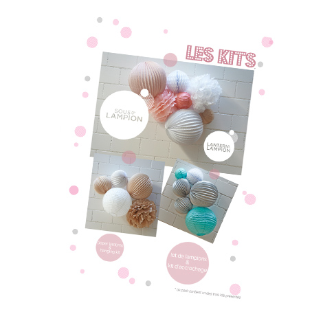 Paper lanterns kit - JO