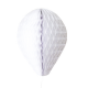Honeycomb balloon - 30cm - White