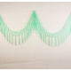 Streamer garland - 3,5m - Frosted mint