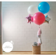 Ballon géant et tassels frangées