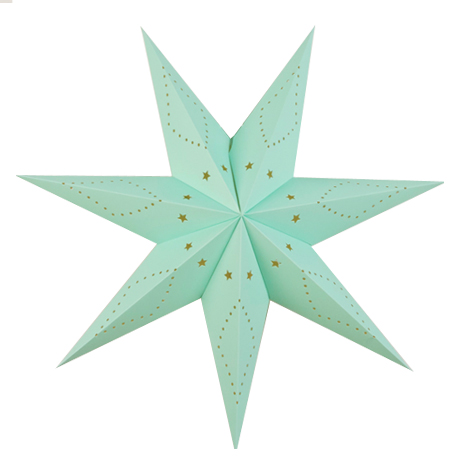 Mint star lantern