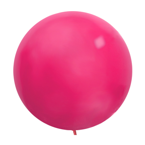 Ballon géant rose fuchsia