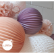 Paper lanterns kit in shades of pink and purple
