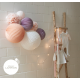 Paper lanterns kit in shades of pink and purple