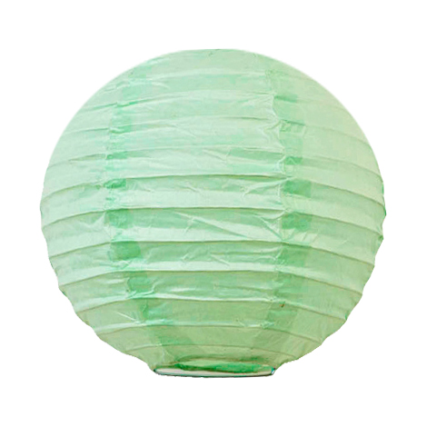 Paper lantern - 15cm - Watercolor green 