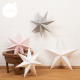 small and large star lanterns