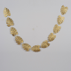 Gold leaves garland for Christmas and Holidays decor