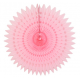 light pink honeycomb paper fan for party backdrop