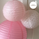 Paper lantern - 20cm - Vintage rose