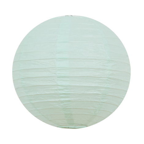 Paper lantern - 20cm - Pastel mint