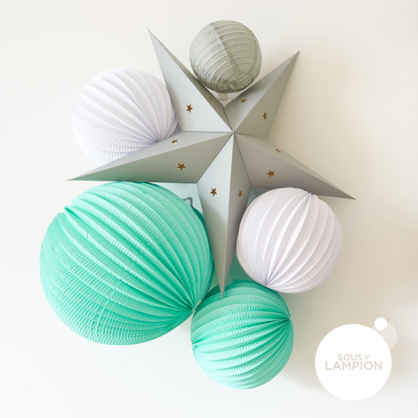 Paper lanterns kit - SACHA