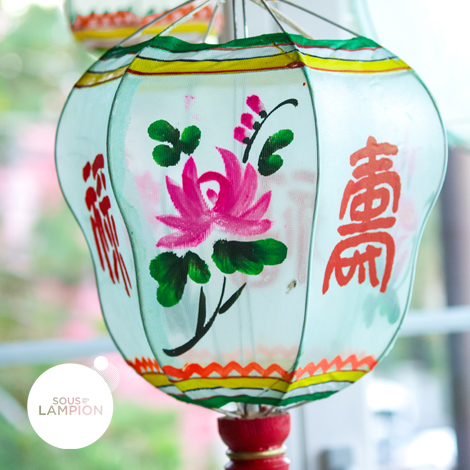 Traditional Fabric Chinese lanterns