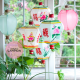 Traditional fabric lanterns for home decor