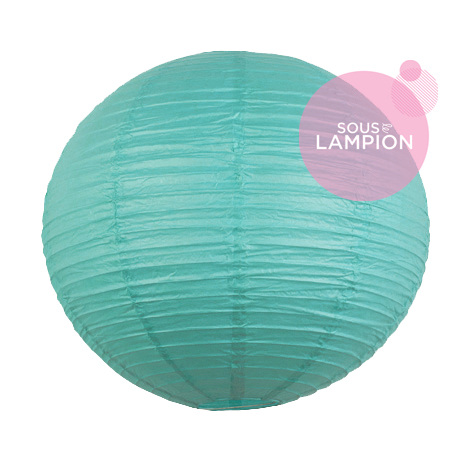 aqua wedding paper lantern