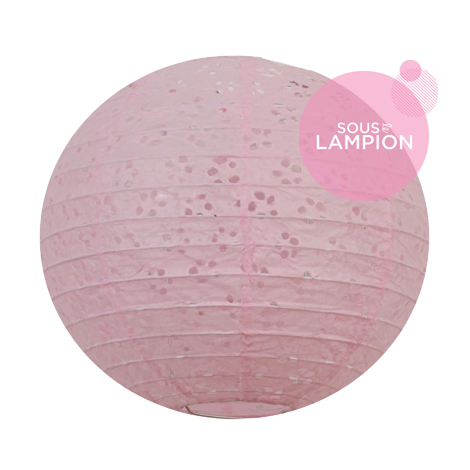 Paper lantern - 35cm - Rose blush