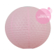 Pink eyelet paper lantern for wedding decor