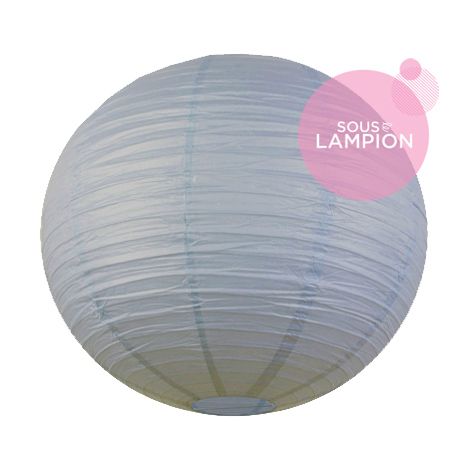 Paper lantern - 66cm - Feather blue