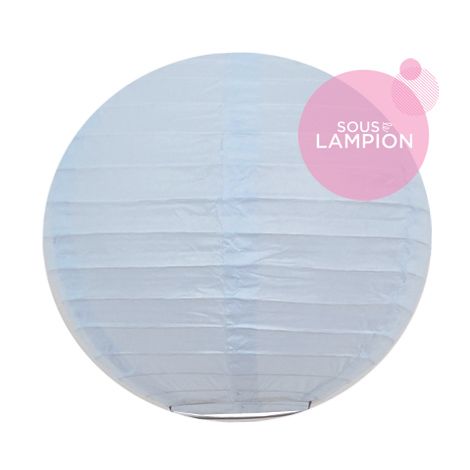 Paper lantern - 15cm - Pastel blue