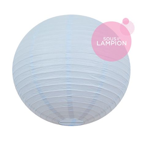 Paper lantern - 50cm - Pastel blue