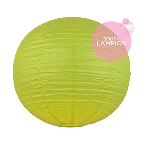 tres grande lanterne mariage citron vert