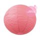 grande lanterne chinoise mariage rose vif