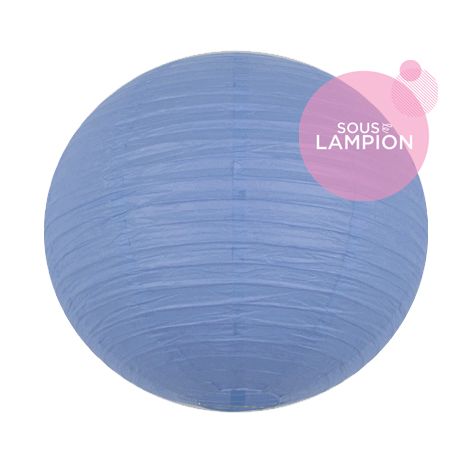 Paper lantern - 50cm - Vintage blue