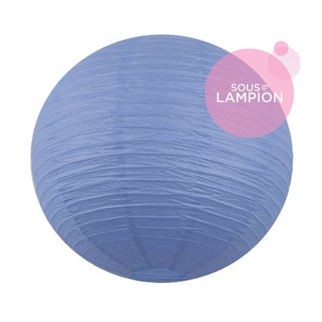 Paper lantern - 66cm - Vintage blue