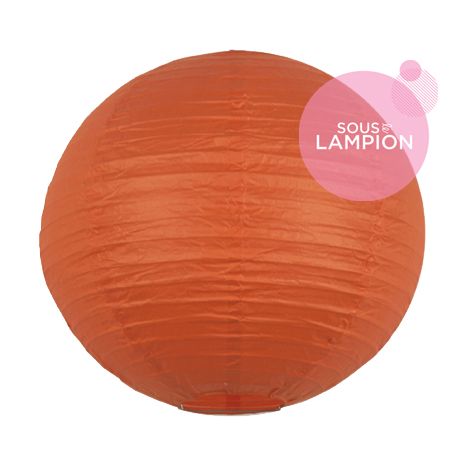 lanterne chinoise mariage orange vif