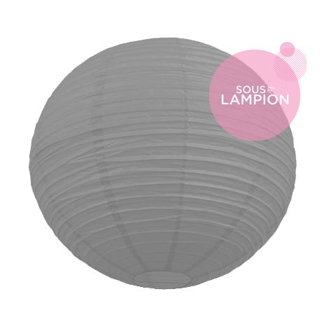 Paper lantern - 50cm - Cumulus grey