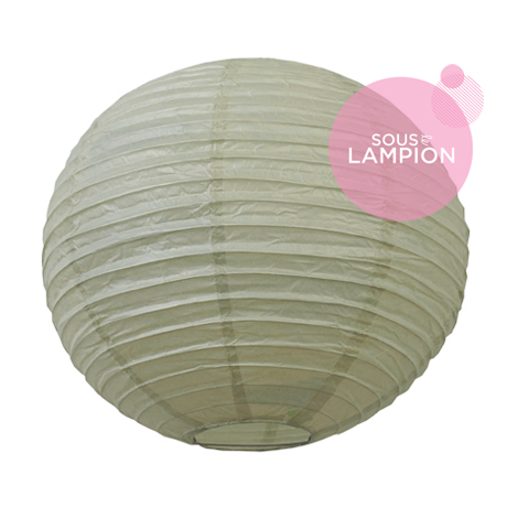 sage paper lantern