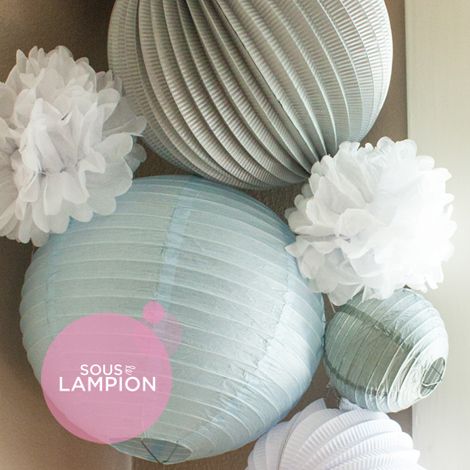 Paper lanterns kit - LOUIS