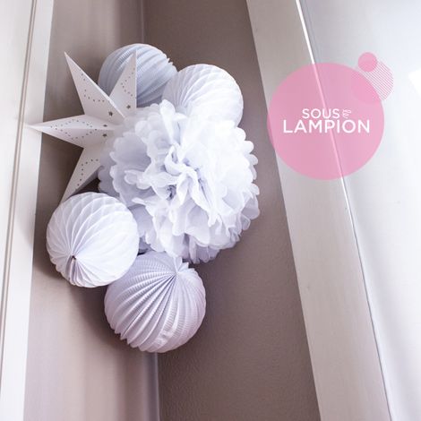 Paper lanterns kit - LOUISON