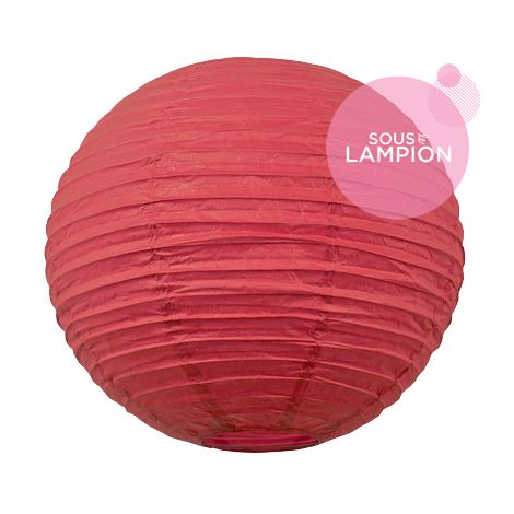 Paper lantern - 35cm - Sweetheart red