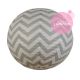 Chevron paper lantern - 35cm - Cumulus grey