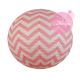 Chevron paper lantern - 35cm - Blush