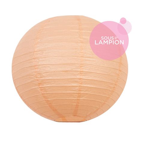 Paper lantern - 35cm - Pastel peach