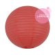 Paper lantern - 35cm - Coral red