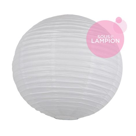 Lanterne chinoise - 35cm - Blanche