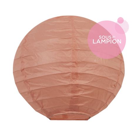 Paper lantern - 15cm - Iced melon