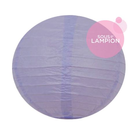 Paper lantern - 15cm - Lavender bouquet