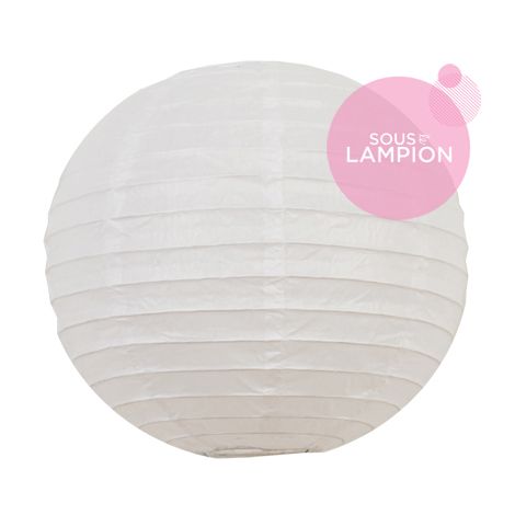 Paper lantern - 20cm - White