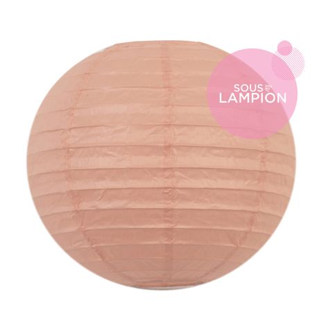 Petite lanterne en papier melon pour une décoration murale de chambre de fille ou garçon